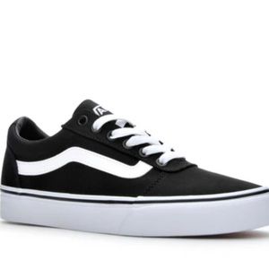 Black Lace-up Vans